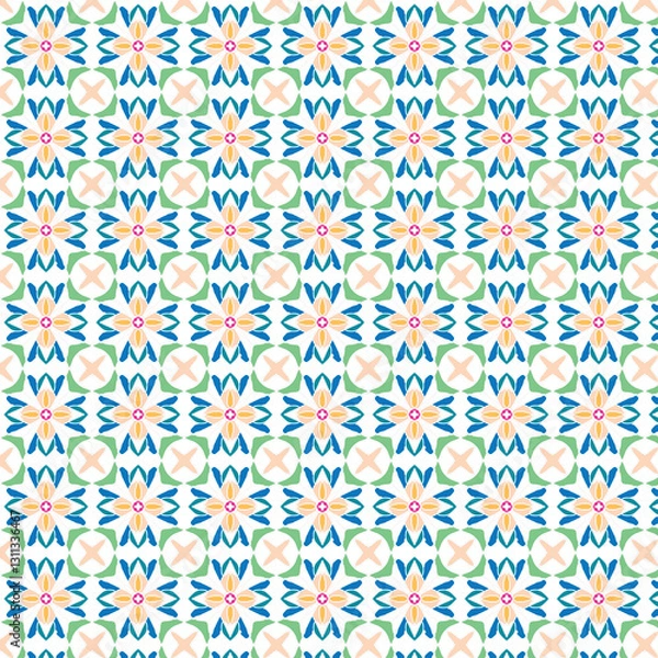 Fototapeta Mixed pattern original design and digital drawing. It can be used in web, wallpaper, ceramic and fabric designs.