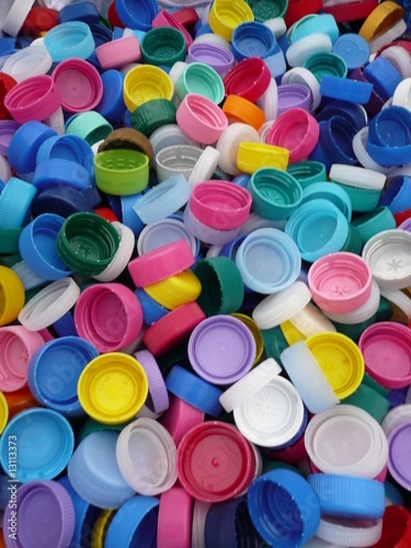 Fototapeta Bouchons à recycler