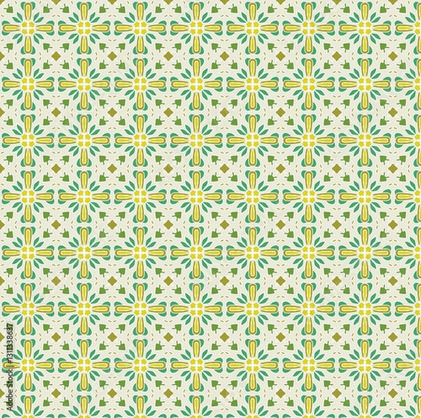 Obraz Mixed pattern original design and digital drawing. It can be used in web, wallpaper, ceramic and fabric designs.