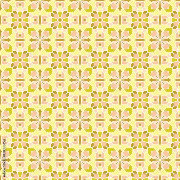 Obraz Mixed pattern original design and digital drawing. It can be used in web, wallpaper, ceramic and fabric designs.