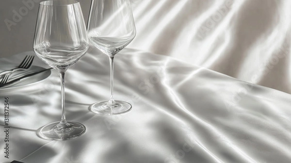 Fototapeta Seamless Silver Texture with a Slightly Matte Finish