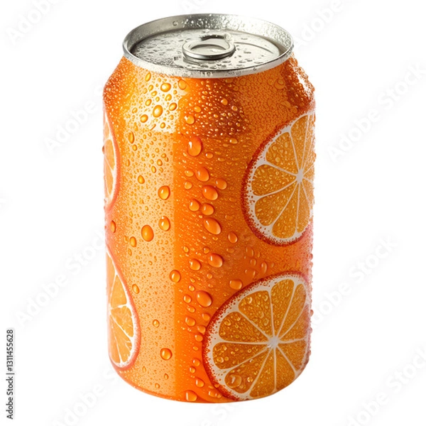 Obraz can of soda isolated on transparent background 