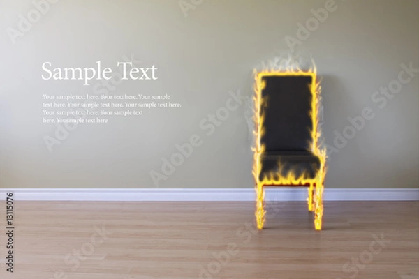 Obraz Gorące krzesło