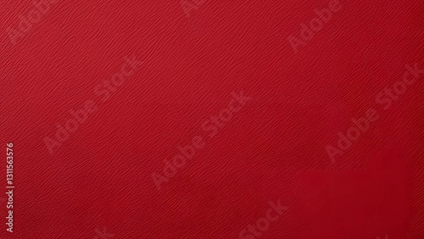 Obraz Crimson Canvas: A bold and vibrant solid red surface, texture and pattern for backgrounds and design