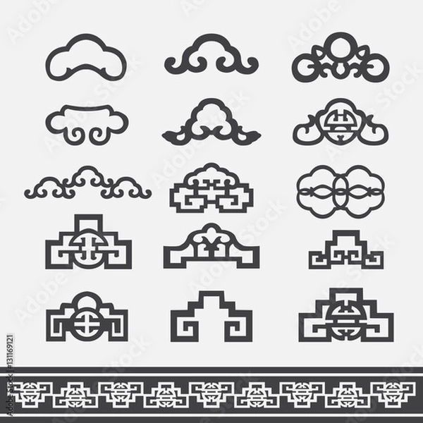 Obraz Asian elements