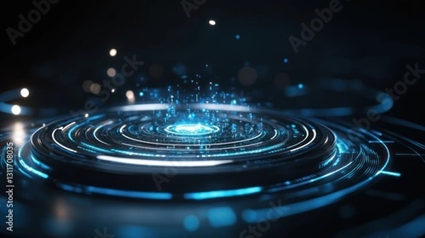 Fototapeta Digital Nexus