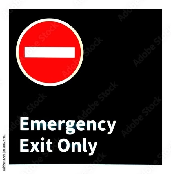 Obraz no parking sign