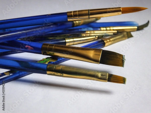 Fototapeta brush paint