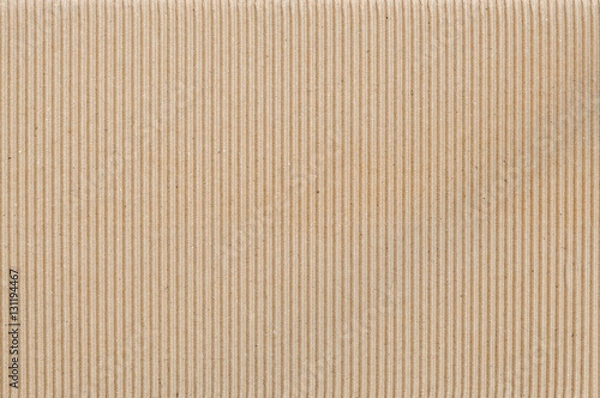Obraz Brown corrugated cardboard