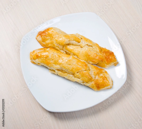 Fototapeta puff pastry