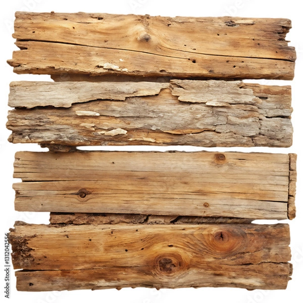 Obraz Rustic Wooden Planks Texture