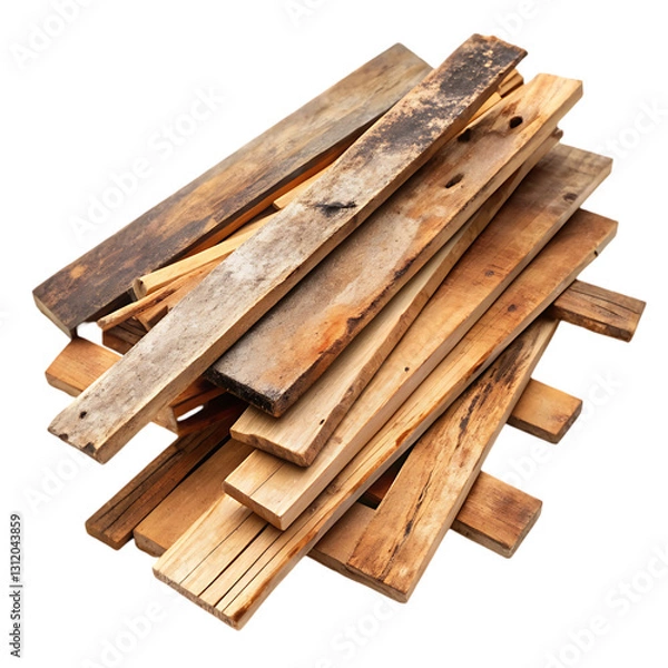 Obraz Reclaimed Wood: Pallet Lumber