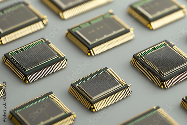 Obraz Sophisticated Electronic Circuit Components