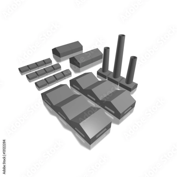 Obraz industry complex