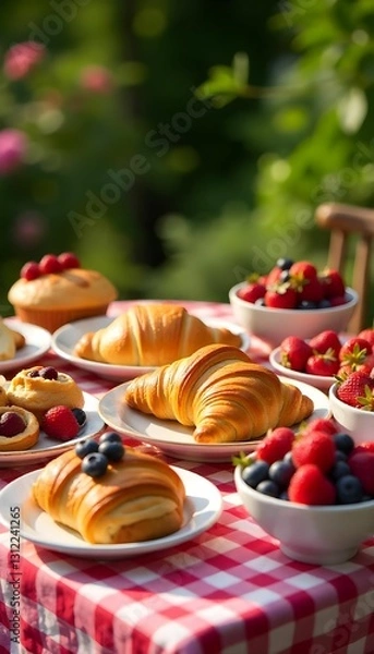 Obraz breakfast in the park