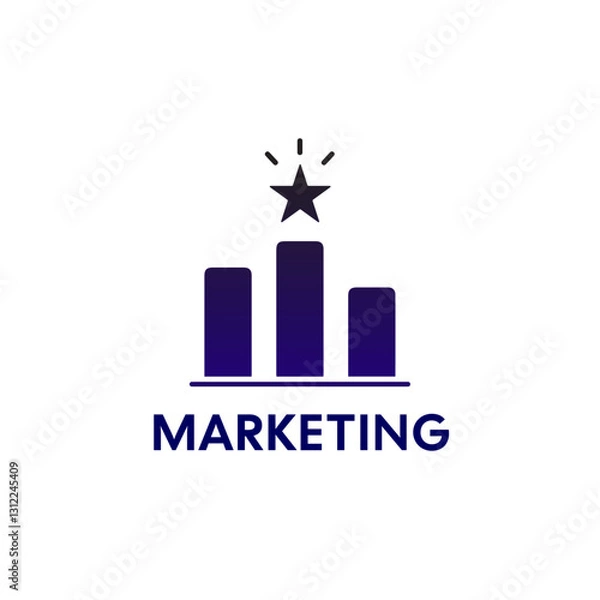 Obraz Marketing Logo Design