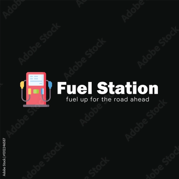Obraz Fuel Station Logo