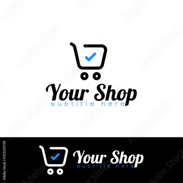 Obraz Your Shop Logo Design 