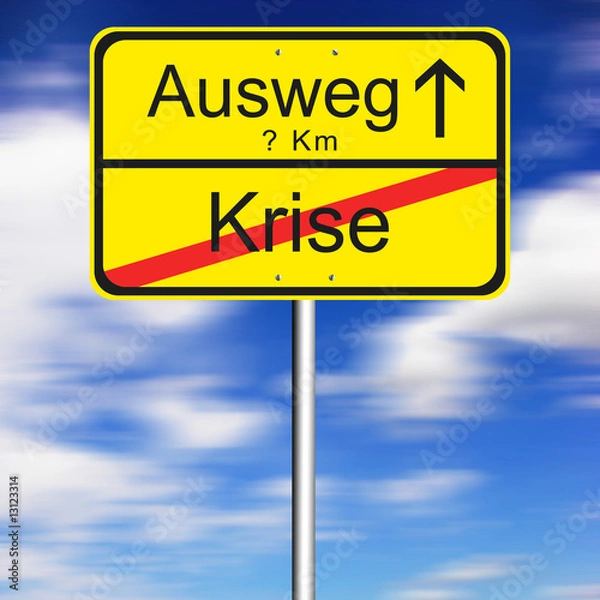 Obraz Kryzys ekonomiczny