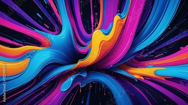 Fototapeta abstract colorful background