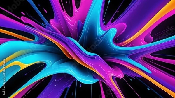 Fototapeta abstract colorful background