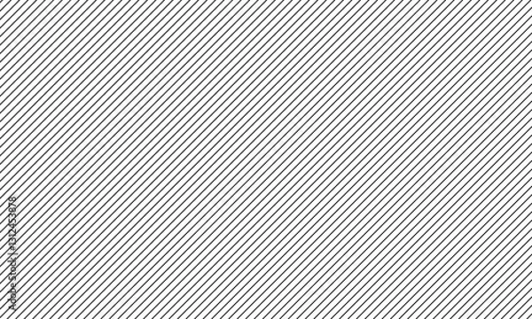 Obraz abstract trendy black diagonal thin line pattern art perfect for background.