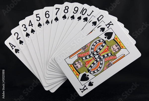 Obraz Card suit spades