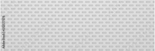 Fototapeta Gray perforated pattern texture background