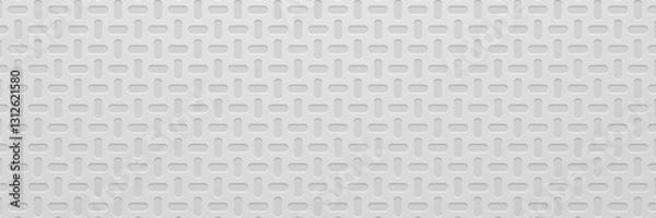 Fototapeta Grey embossed woven texture background design