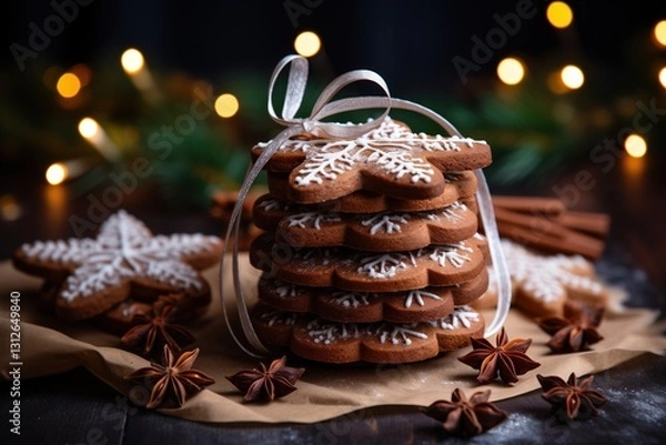 Obraz Christmas gingerbread cookies
