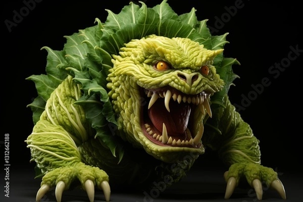 Obraz Angry cabbage