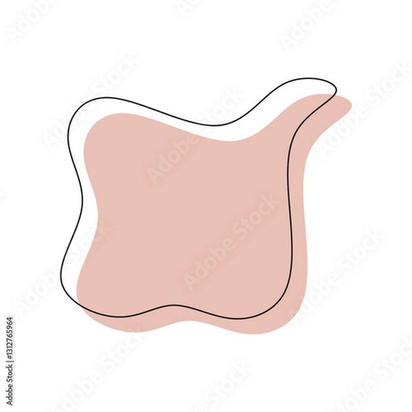 Obraz Abstract Blob Shape