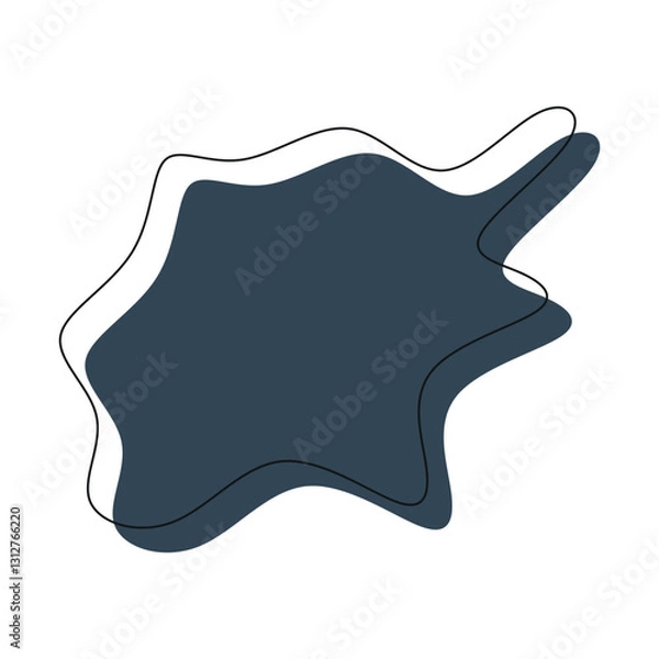 Obraz Abstract Blob Shape