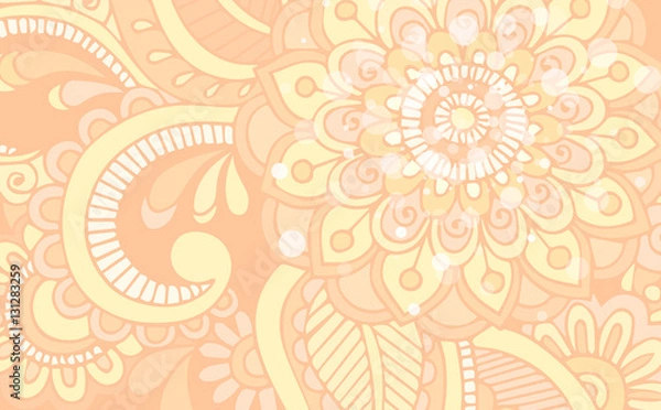 Obraz Abstract floral background.Vector