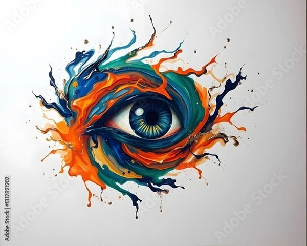 Obraz Mystic Eye Abstract Expressionism