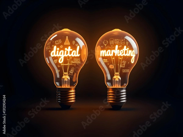 Obraz DIGITAL MARKETING