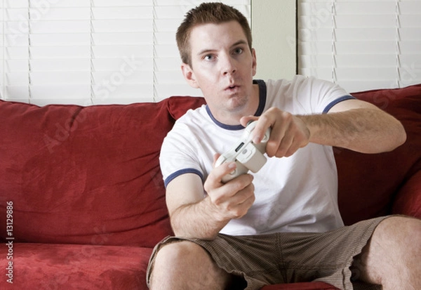 Obraz Gamer on the couch