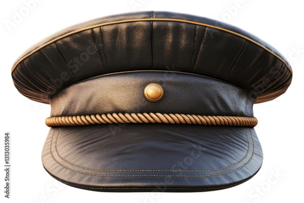 Fototapeta Captains hat Isolated on transparent background