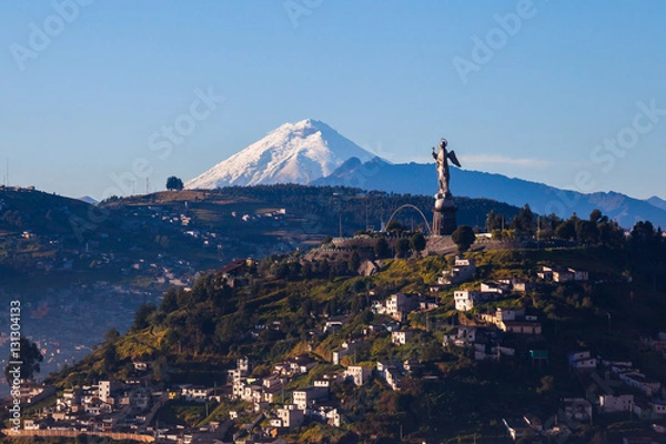 Obraz View of El Panecillo