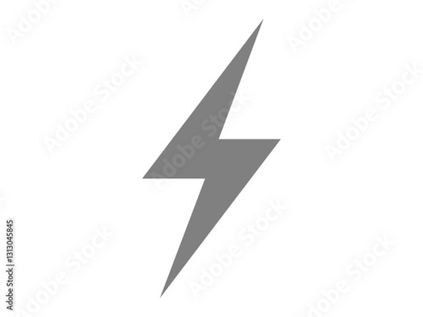 Obraz 雷マークのアイコン