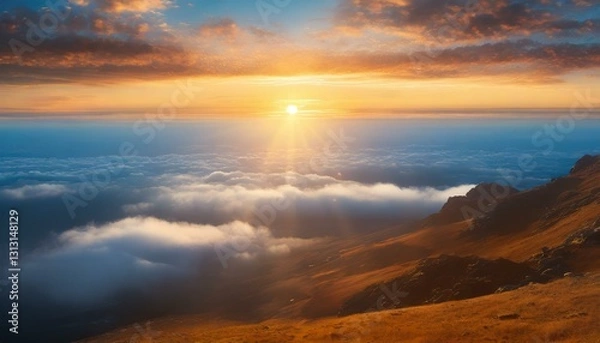 Obraz sunset over the sea