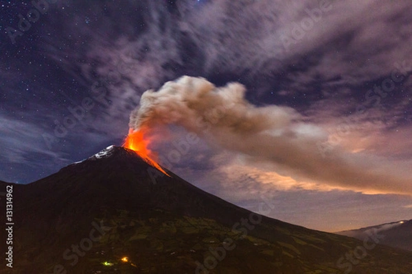 Obraz Eksplozja wulkanu Tungurahua