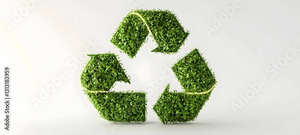 Fototapeta High definition green loop logo image