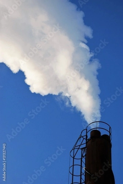 Obraz Skorsten med rök