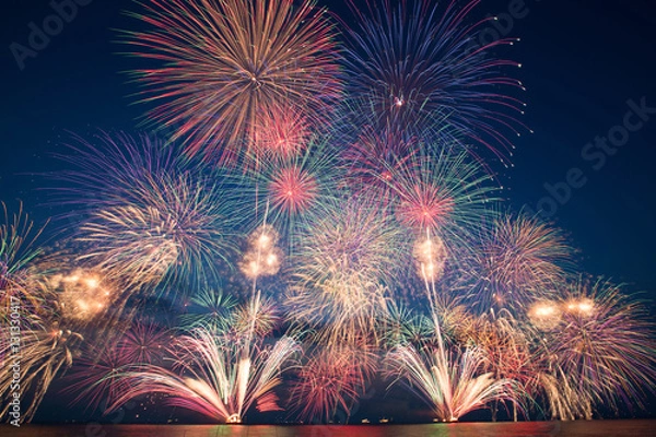 Obraz sztuczne ognie