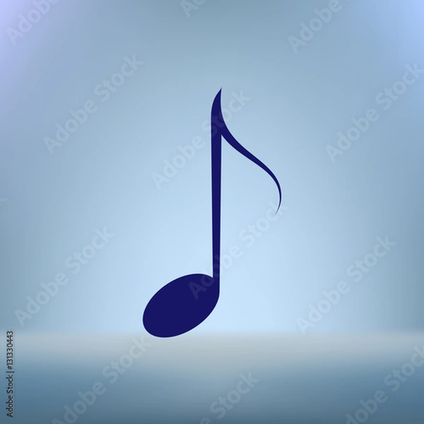 Fototapeta Music icon