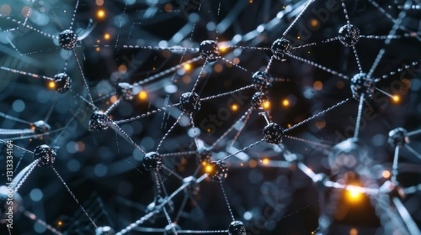 Fototapeta Modern Digital Interfaces Showcasing Molecular Structures and Genetic Data Analysis
