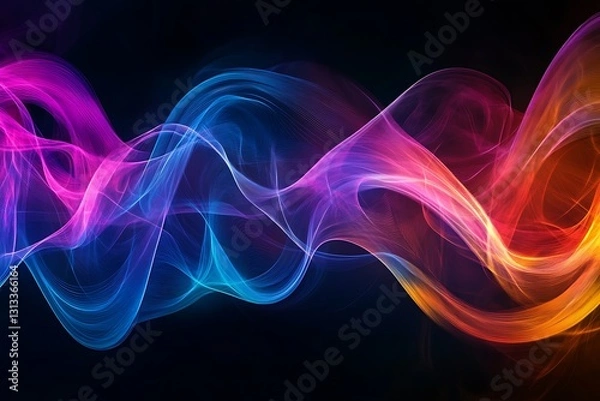 Fototapeta Abstract Colorful Wave Design