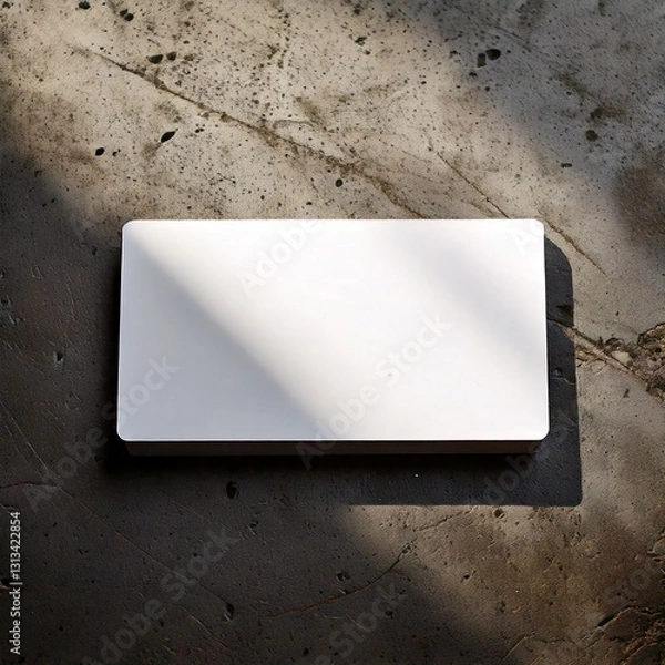 Obraz blank sign on wall