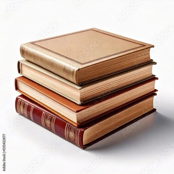 Obraz stack of old books